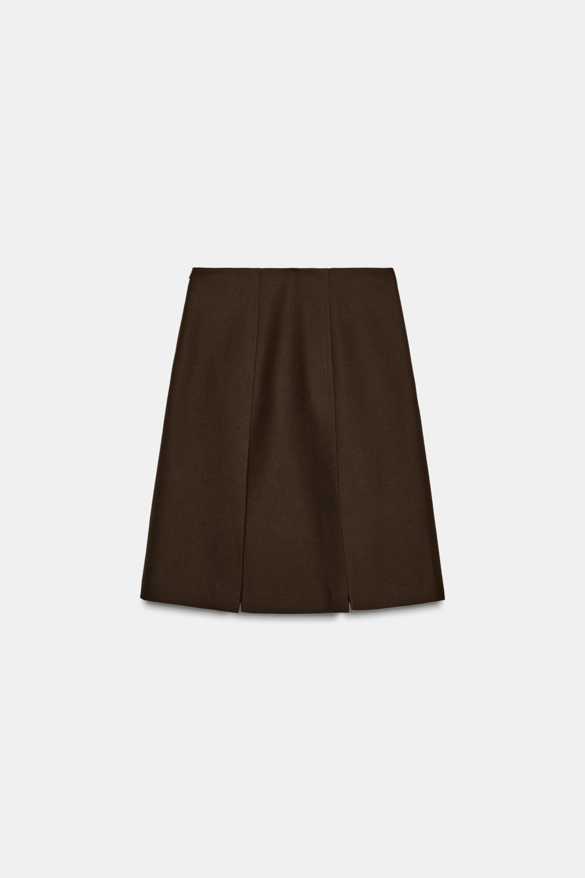 ZW COLLECTION BOX PLEAT SKIRT